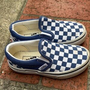 Toddler checkerboard Vans